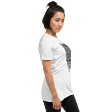 Load image into Gallery viewer, Palestinian Tatreez Printed B&W Unisex T-Shirt