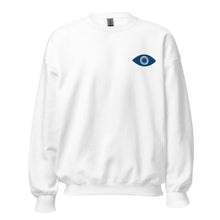 Load image into Gallery viewer, Embroidered Evil Eye Unisex Sweatshirt