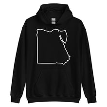 Load image into Gallery viewer, Egypt Map مصر Unisex Hoodie