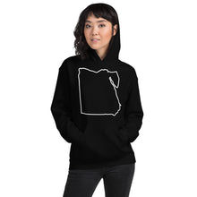 Load image into Gallery viewer, Egypt Map مصر Unisex Hoodie