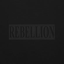 Load image into Gallery viewer, REBELLION Embroidery Unisex Hoodie