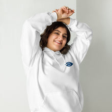 Load image into Gallery viewer, Embroidered Evil Eye Unisex Hoodie