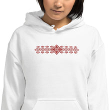 Load image into Gallery viewer, Embroidered Palestinian Tatreez Unisex Hoodie