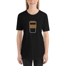 Load image into Gallery viewer, Just Coffee Unisex T-Shirt