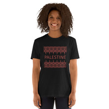 Load image into Gallery viewer, Khalto PALESTINE Tatreez PRINTED Unisex T-Shirt
