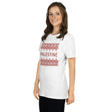 Load image into Gallery viewer, Khalto PALESTINE Tatreez PRINTED Unisex T-Shirt
