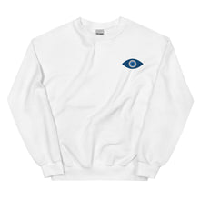 Load image into Gallery viewer, Embroidered Evil Eye Unisex Sweatshirt
