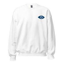 Load image into Gallery viewer, Embroidered Evil Eye Unisex Sweatshirt
