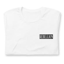 Load image into Gallery viewer, REBELLION Embroidery Unisex t-shirt
