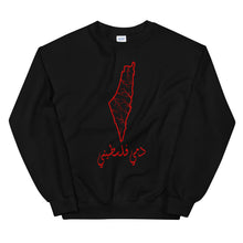 Load image into Gallery viewer, Dami Felestini دمي فلسطيني Unisex Sweatshirt (multi color)
