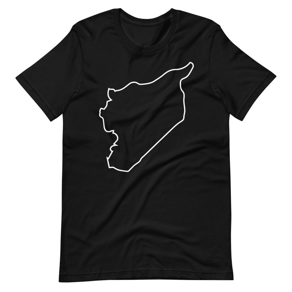 Syria Map سوريا Unisex T-Shirt