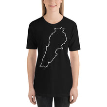 Load image into Gallery viewer, Lebanon Map لبنان Unisex T-Shirt

