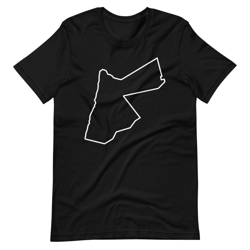 Jordan Map الأردن Unisex T-Shirt