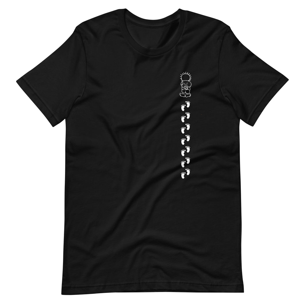 Handala Unisex t-shirt (Black & white)